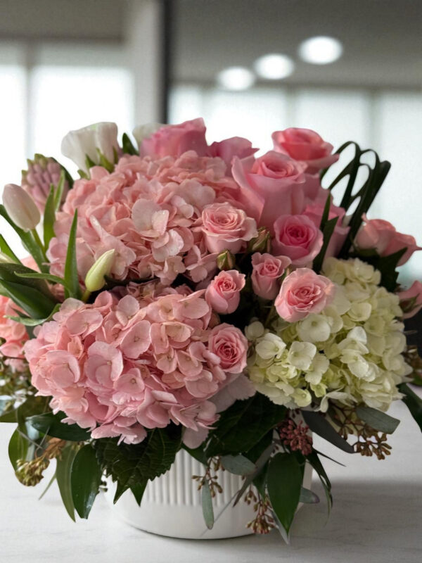 pink flowers