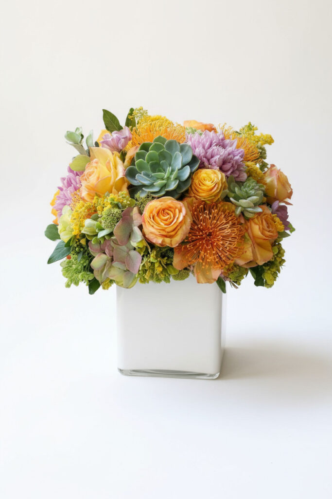 Glory Succulent & Bloom Arrangement
