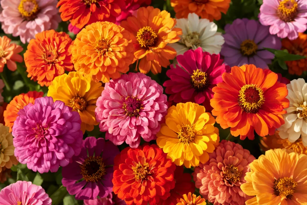 Zinnias