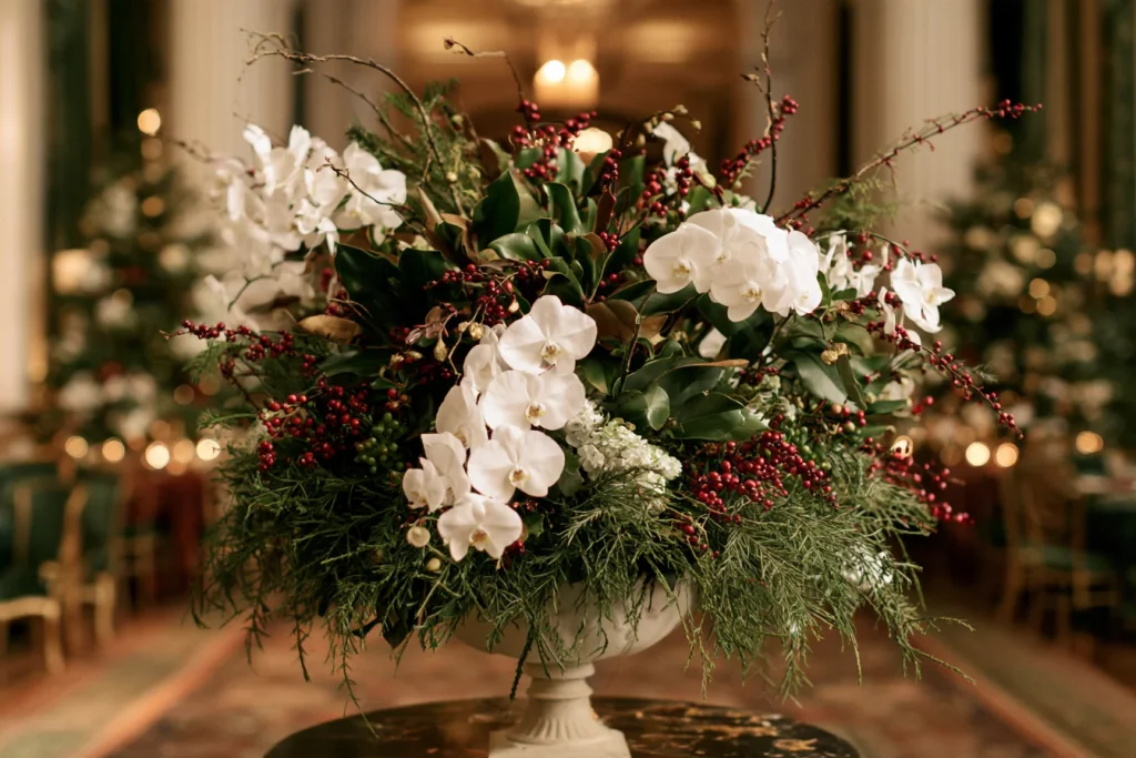orchiids Color Palettes That Glow Under Holiday Lights