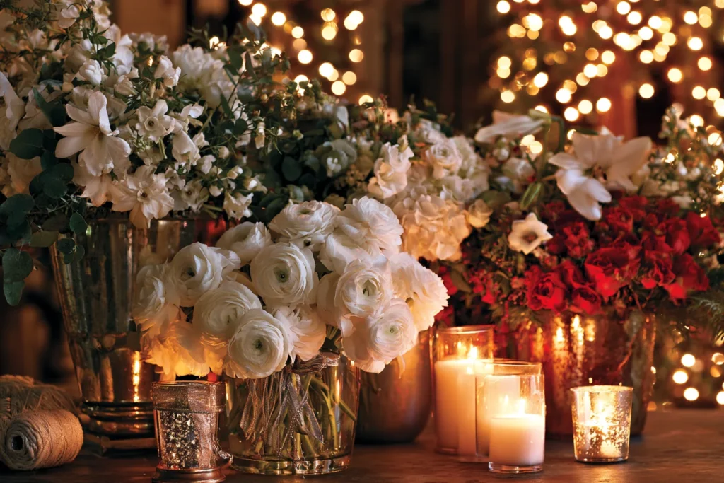 Color Palettes That Glow Under Holiday Lights