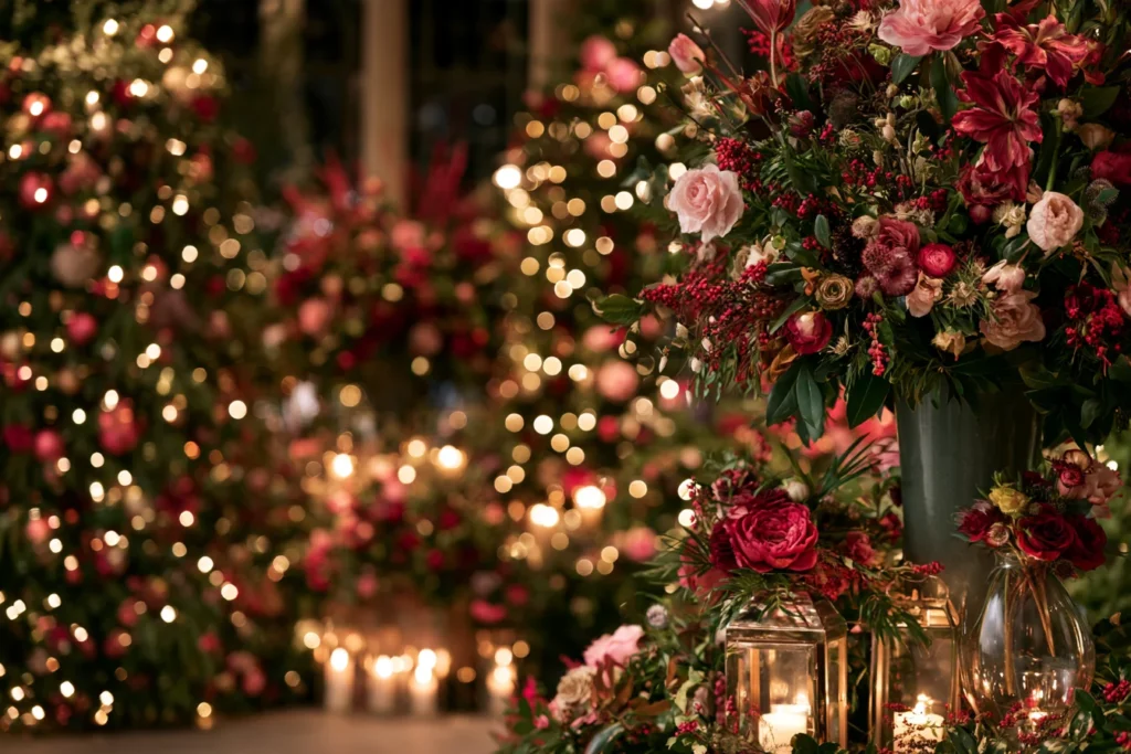 Festive Floral Inspiration for Parkland’s 10th Annual Light Up the Night Winter Wonderland