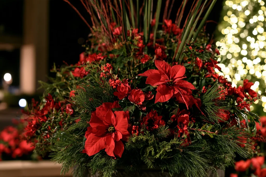 Festive Floral Inspiration for Parkland’s 10th Annual Light Up the Night Winter Wonderland